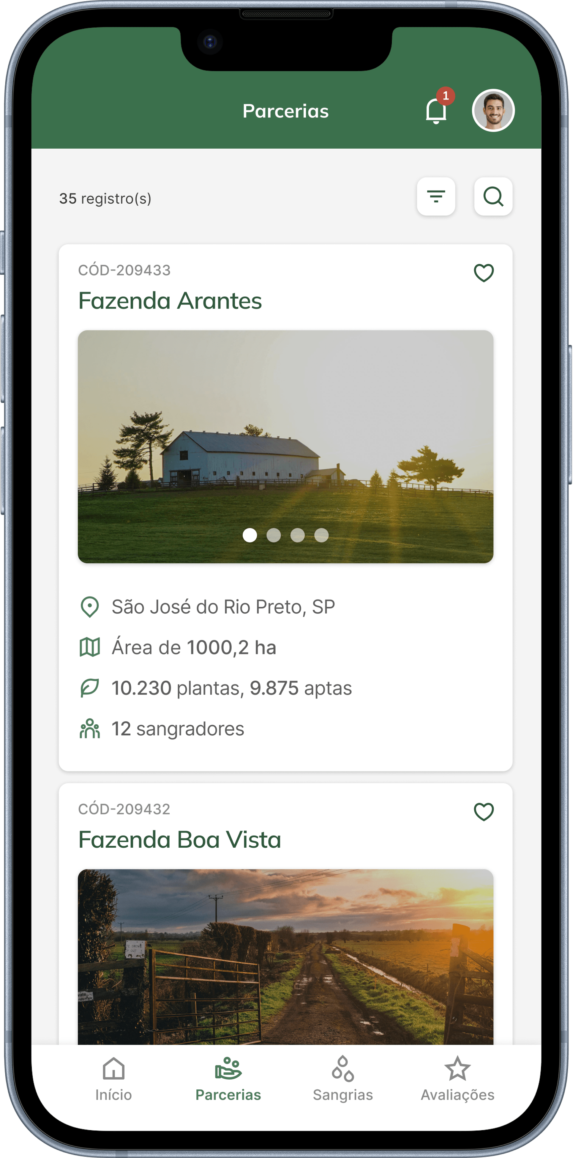Apresentação do App
