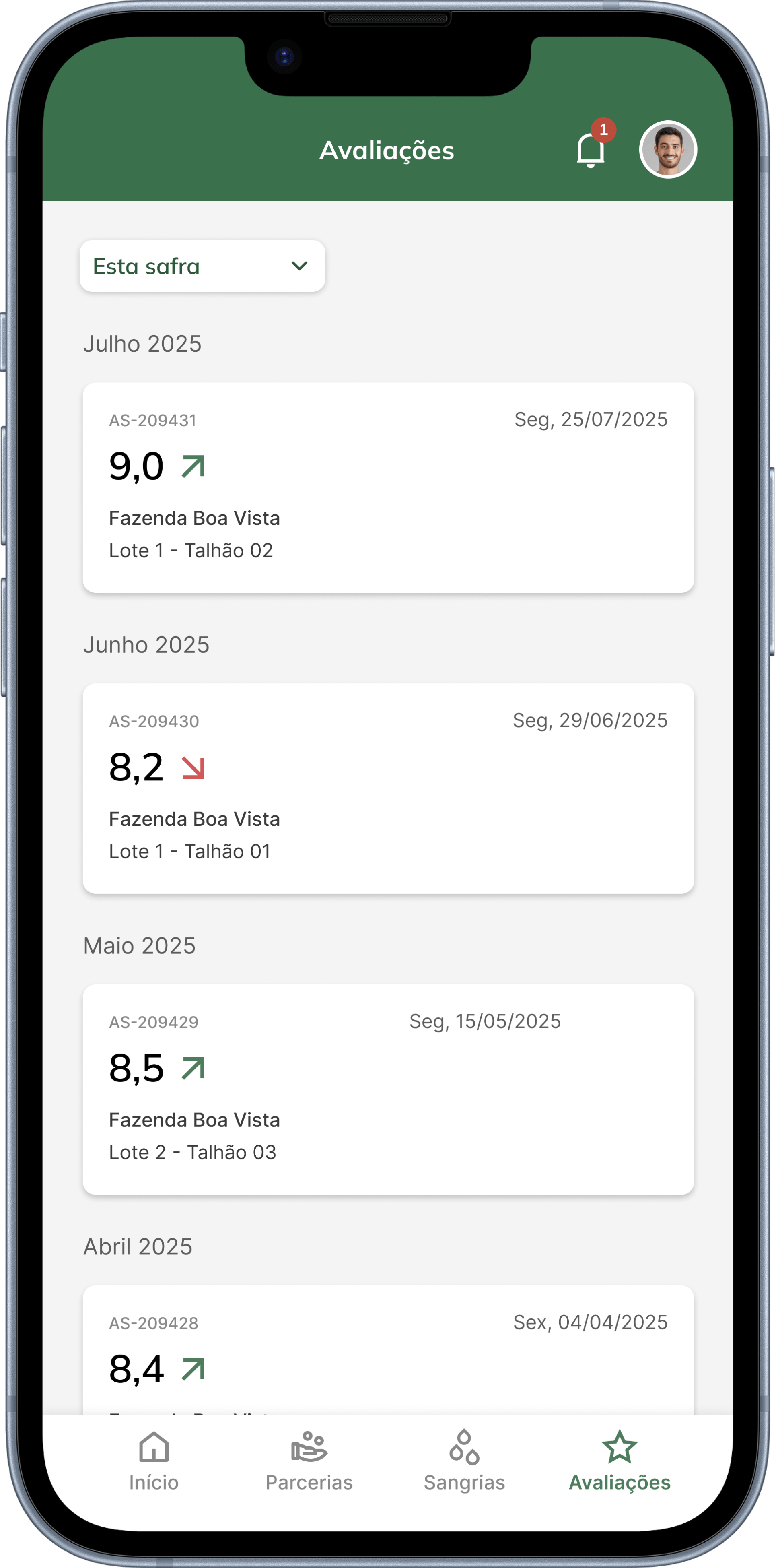 Apresentação do App