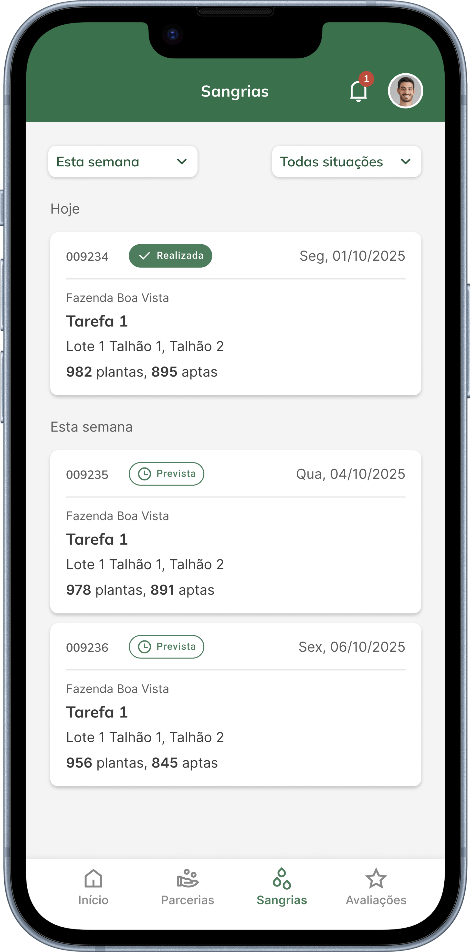 Apresentação do App
